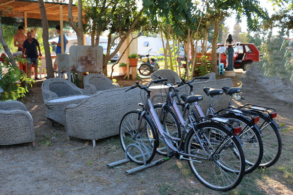 servizi area camper Noleggio Bici