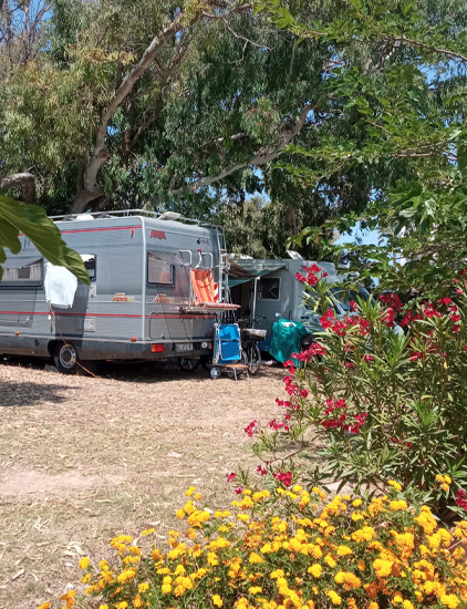 Area Camper Riva Mare a Torre San Giovanni marina di Ugento (LE).  Camper